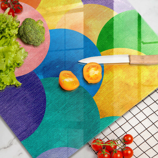 Protector encimera Círculos de colores