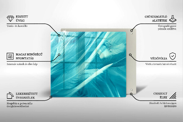 Protector encimera Plumas delicadas