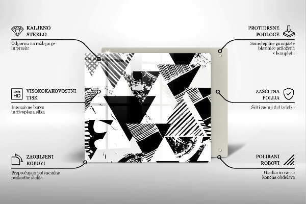 Protector encimera Triángulos geométricos