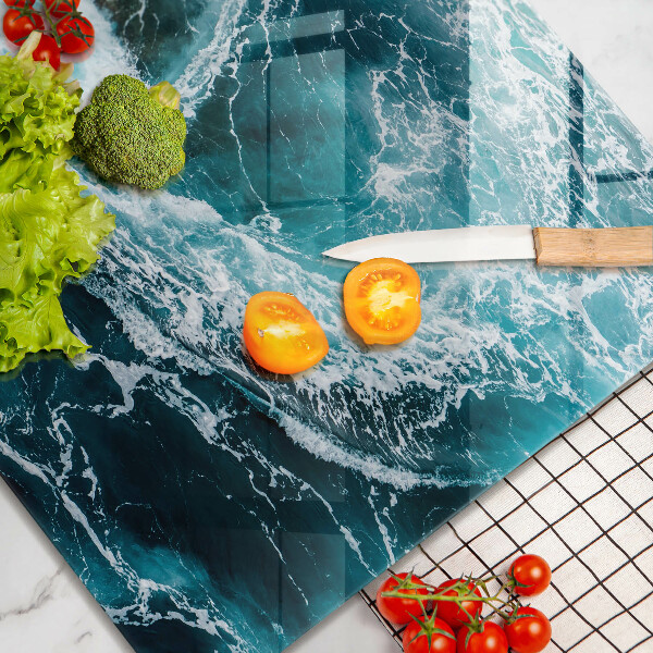 Protector encimera Olas de agua espumosas