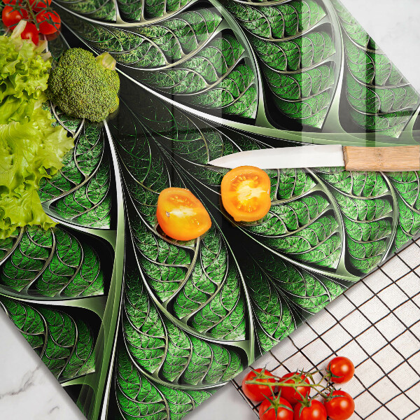 Protector encimera Estructura de las venas de la hoja