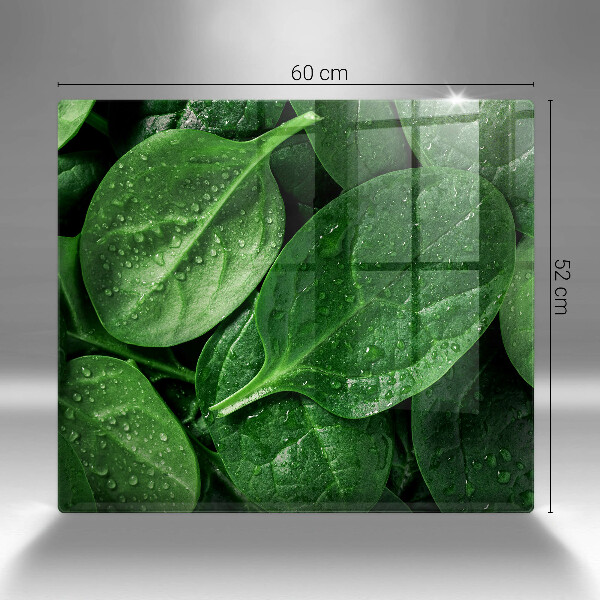 Protector encimera Hojas de albahaca