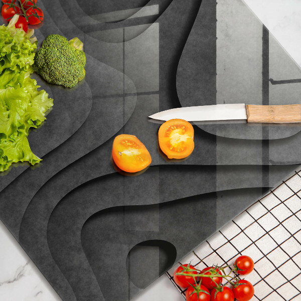 Protector encimera Formas de piedra 3d