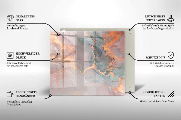 Protector encimera Mármol con oro