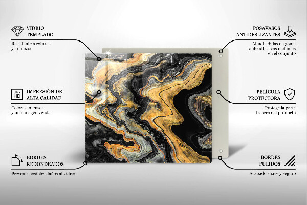 Protector encimera Estructura abstracta