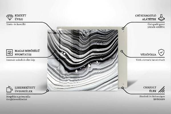 Protector encimera Abstracción de tinta