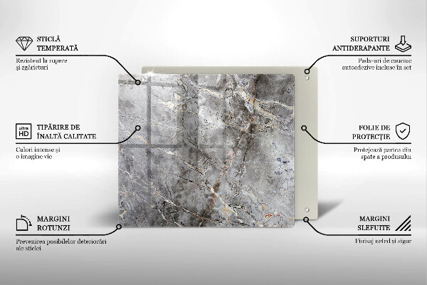 Protector encimera Textura de piedra