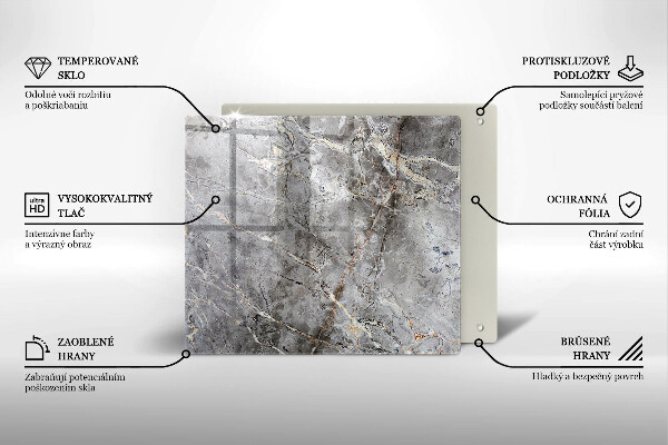 Protector encimera Textura de piedra