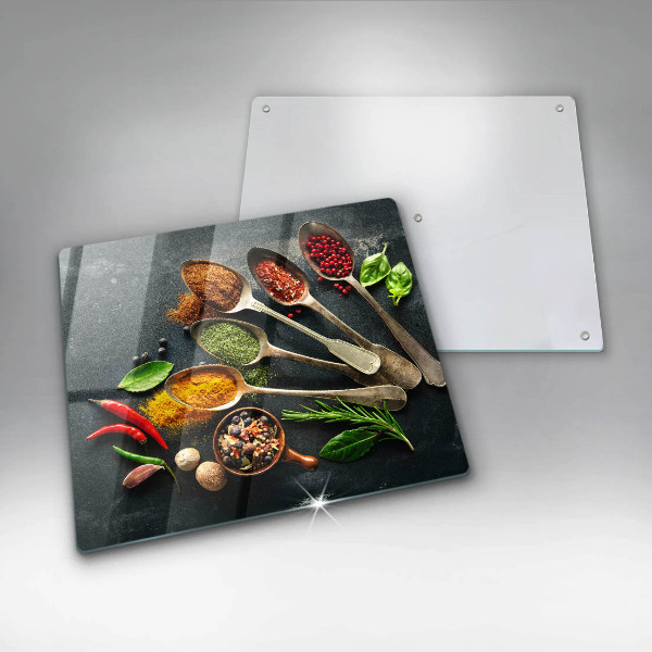 Protector encimera Cucharas de cocina de especias