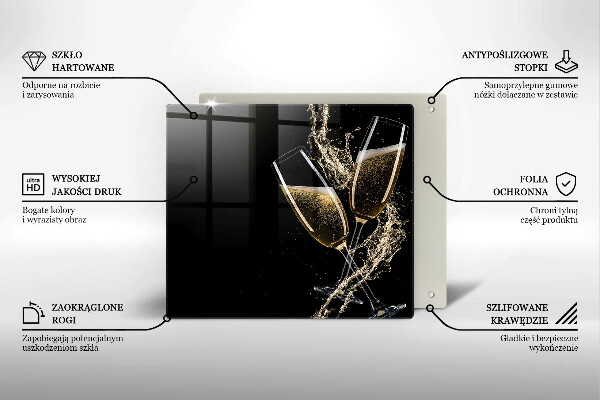 Protector encimera Copas de champán