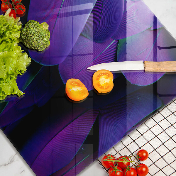 Protector encimera Plumas de neón