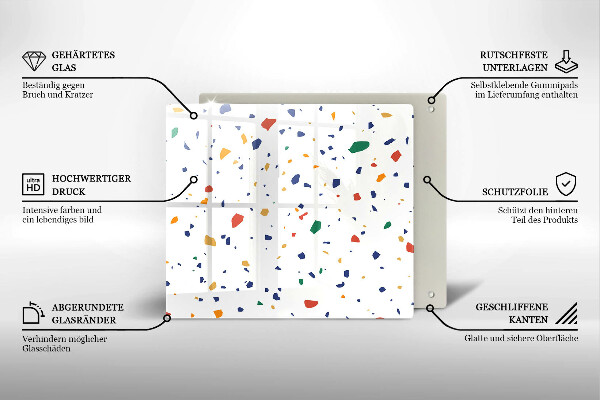 Protector encimera Gres colorido