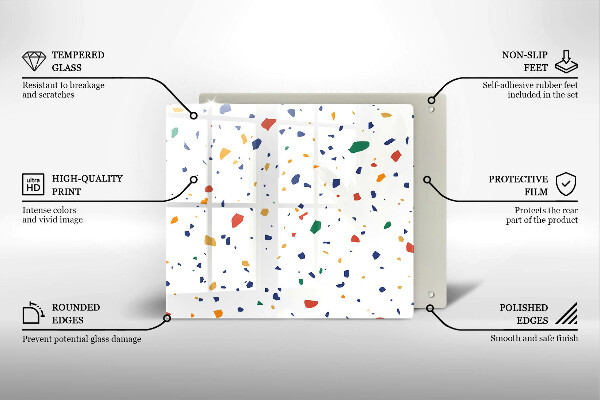 Protector encimera Gres colorido