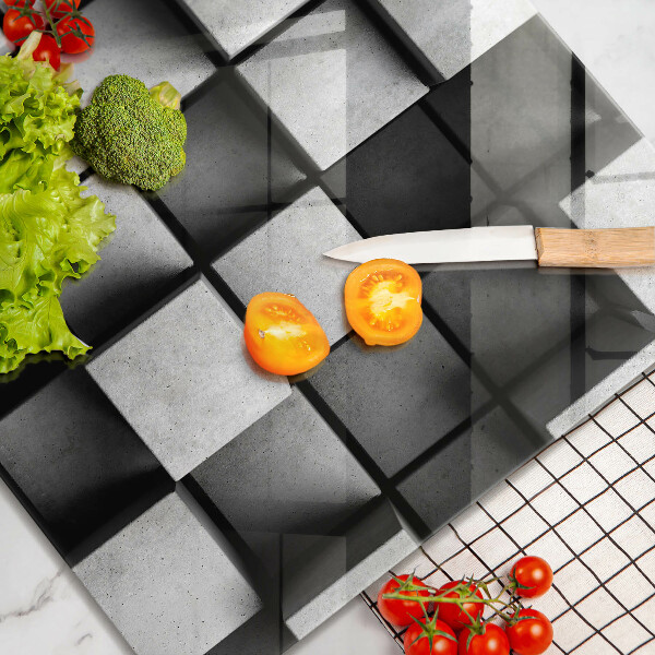 Protector encimera Fondo de geometría 3d