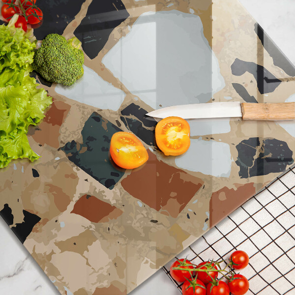 Protector encimera Plato de piedras decorativas