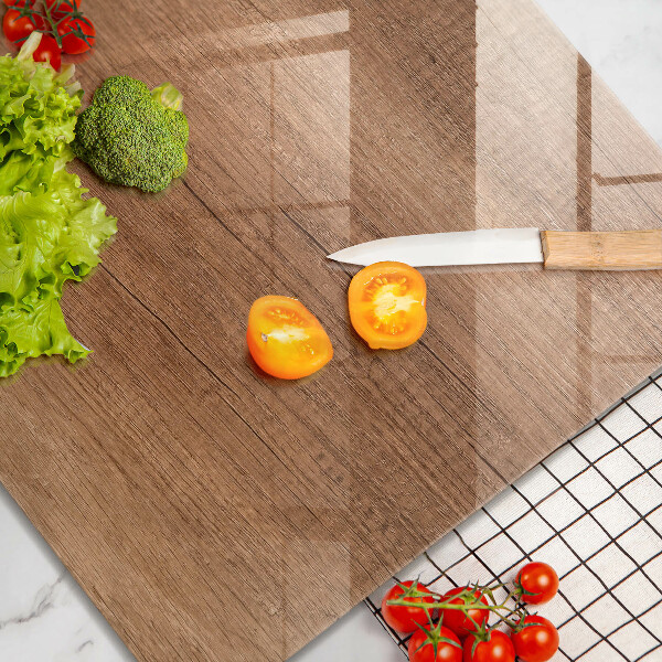 Protector encimera Textura de madera