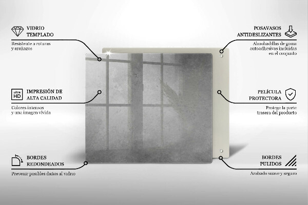 Protector encimera Fondo de textura de hormigón