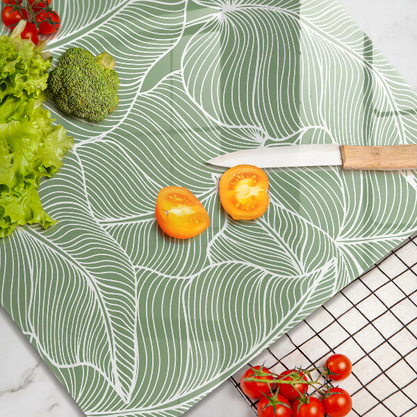 Protector encimera Hojas lineales