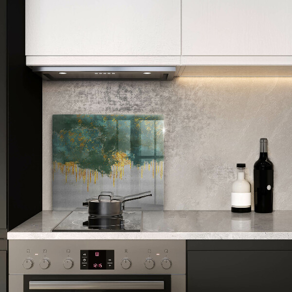 Protector encimera Abstracción con oro