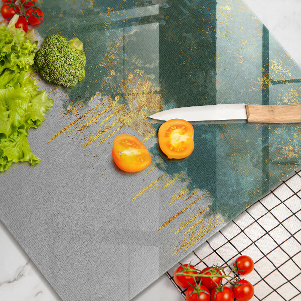 Protector encimera Abstracción con oro