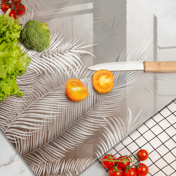 Protector encimera Hojas de vegetación boho