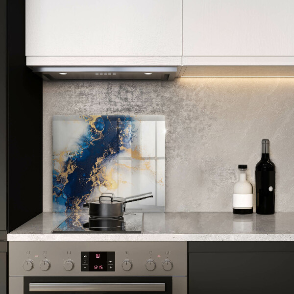 Protector encimera Abstracción con azul