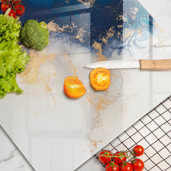 Protector encimera Abstracción con azul