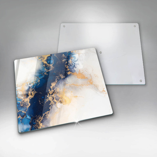 Protector encimera Abstracción con azul