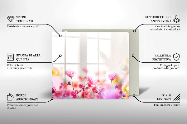 Protector encimera Prado de flores