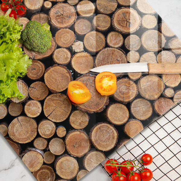 Protector encimera Troncos de árboles