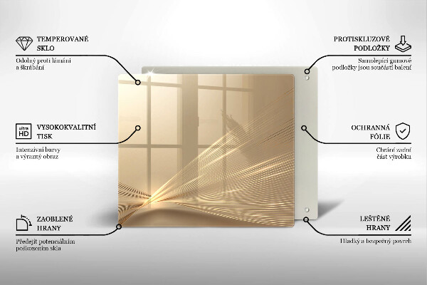 Protector encimera Abstracción moderna