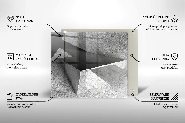 Protector encimera Abstracción concreta