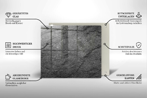 Protector encimera Textura de piedra