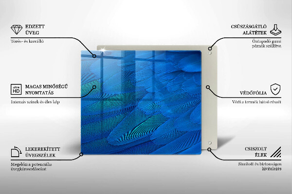 Protector encimera Plumas de ave