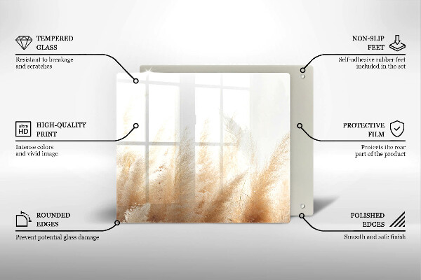 Protector encimera Hierba de la pampa