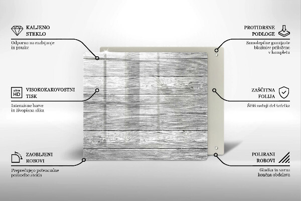 Protector encimera Tableros de madera viejos