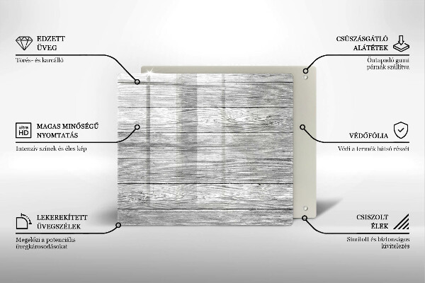 Protector encimera Tableros de madera viejos