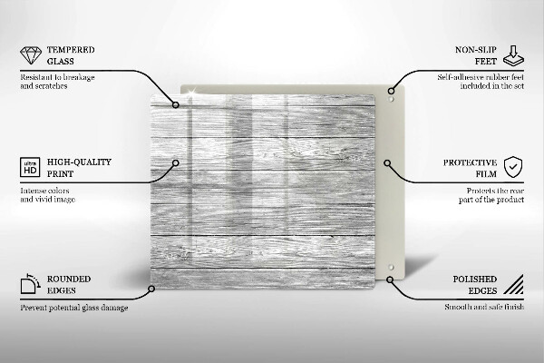 Protector encimera Tableros de madera viejos