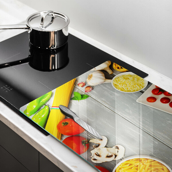 Cubre vitrocerámica Comida de cocina