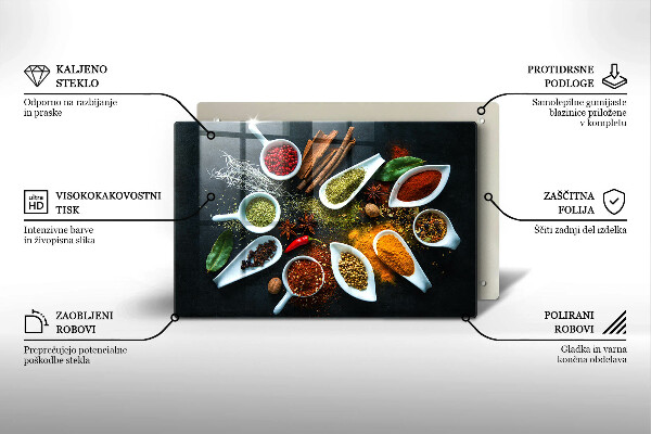 Cubre vitrocerámica Especias de cocina