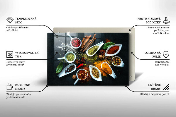 Cubre vitrocerámica Especias de cocina