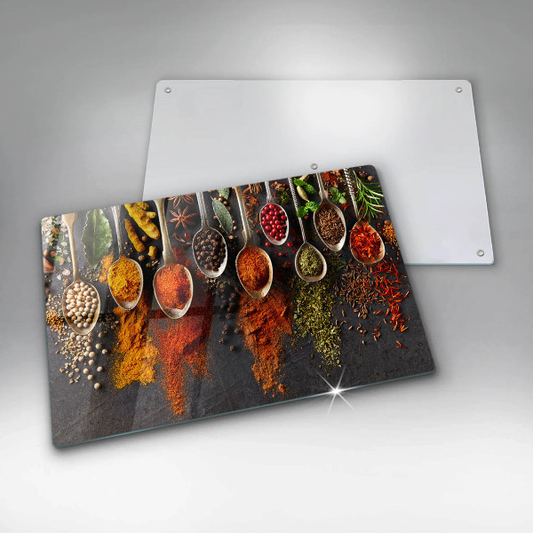 Cubre vitrocerámica Cucharas con especias