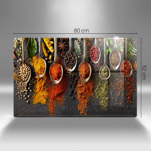 Cubre vitrocerámica Cucharas con especias