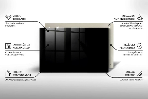 Cubre encimera De color negro