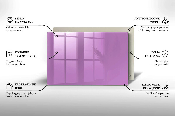 Cubre encimera Color violeta