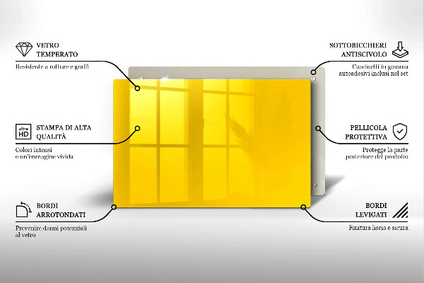 Cubre encimera Amarillo