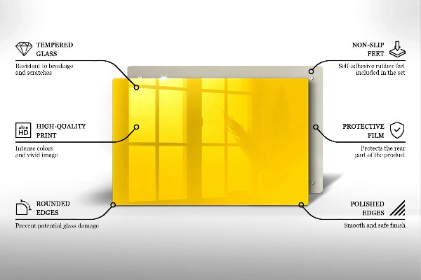 Cubre encimera Amarillo
