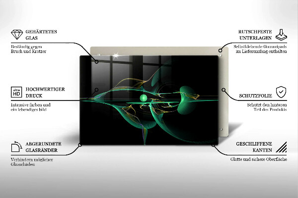 Cubre vitrocerámica Abstracción moderna