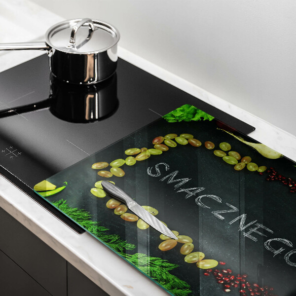 Cubre vitrocerámica Inscripción smacznego!