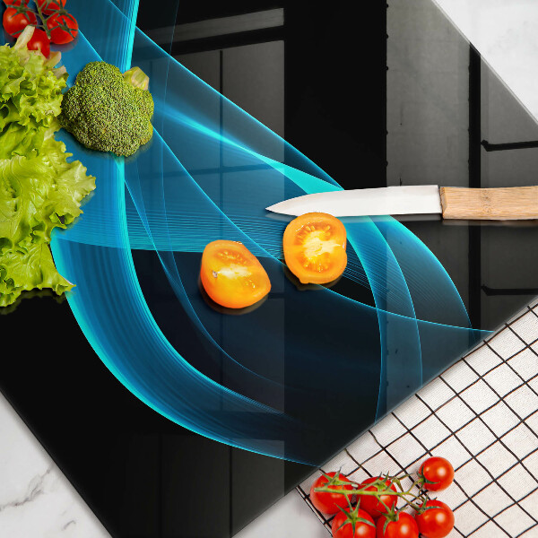 Protector placa inducción Abstracción azul